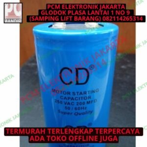 kapasitor starting 200uf 250v 250volt 250 volt 200 uf mfd 200mfd cd