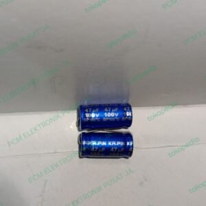 2245 kapasitor capacitor nonpolar non polar np kapin ka-pin 47uf 100v