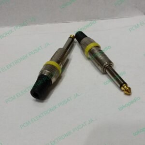 1573 jack kepala akai mono toa 6.5mm male cowok besi gelang canare