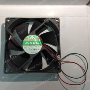2075 fan kipas magic 12volt 2pin 2 pin 9cm 9 cm 9x9 0.47a mg0912zb