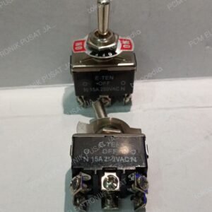 2242 saklar sakelar switch togglee togle besar 6p 6pin 6kaki on off on
