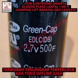 elco elko super capacitor capasitor 500uf 500 uf 500f farad 2.7v