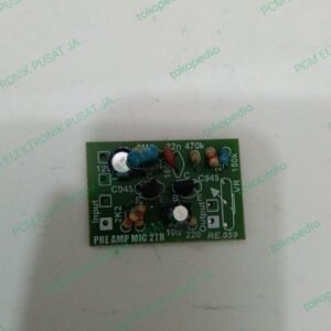 1389 preamp pre amp amplifier mic 2tr 2 tr transistor tanpa potensio