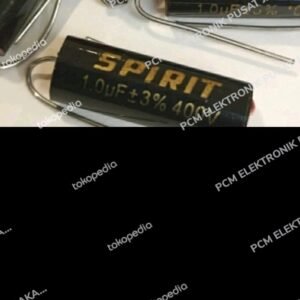 kapasitor capacitor spirit 1uf 1 uf 400v 400 volt 400volt nonpolar ori