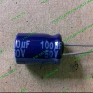 elco elko 100uf 100 uf 50v 50volt 50 volt panasonic asli