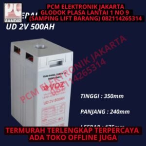 aki accu battery voz 2v 2volt 2 volt 500ah 500 ah 500ampere ampere