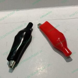 2361 jack jek jeck jak capit buaya crocodile clip merah hitam besar