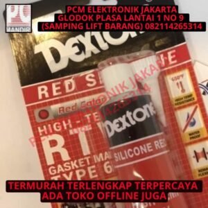 LEM DEXTONE SILICONE RED BESAR RTV GASKET MAKER / RED SILICONE 70GR