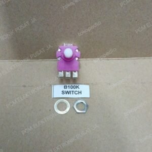 7841 potensio potentiometer dimmer plus saklar sakelar b100k 100k 5pin