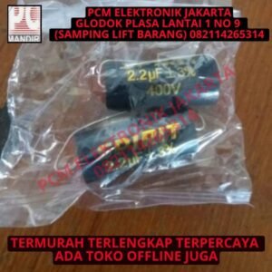 kapasitor spirit 225 2.2uf 22uf 2.2 2,2 uf 400v 400 volt
