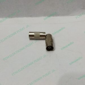 1572 konektor sambungan jack jeck kepala antena female to female