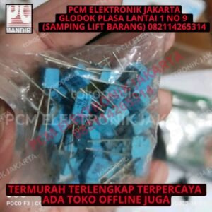 kapasitor capacitor mkp/mkm kotak 270pf 270 pf 271pf 271 bagus taiwan