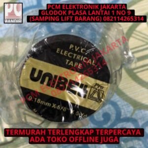 Isolasi Listrik PVC Hitam Tahan Api Anti Bakar 5 Yard electrical tape