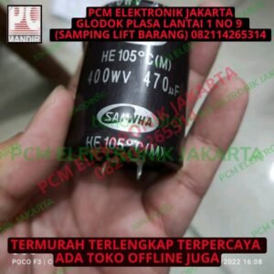 elco elko 470uf 470 uf 400v 400volt 400 volt samwa jepang asli
