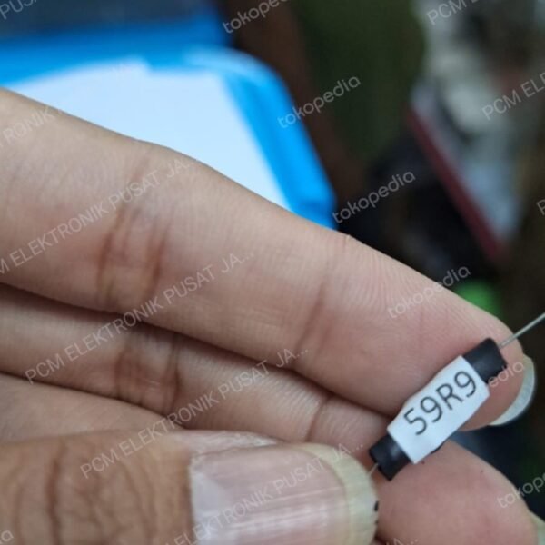 1042 resistor setengah watt 0.5w 0.5watt 0,5w 0,5watt 59.9r 59.9ohm