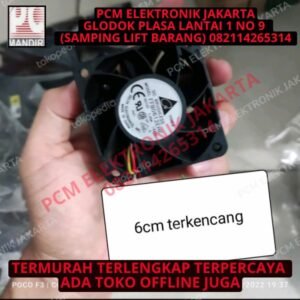 exhaust fan kipas pendingin delta 6cm 12v 12volt terkencang 6x6x4cm