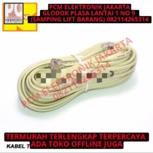 kabel cable telepon telpon telephone kitani 10m 10meter 10 meter