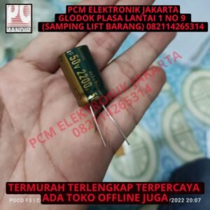 elco elko 2200uf 2200 uf 50v 50volt 50 volt nch audio nichicon asli