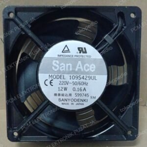 7824 fan kipas san ace sanace 109s429ul 220v = 200v 12x12 12cm