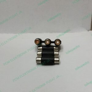 1509 connector sambungan 3 rca to rca model H female to female