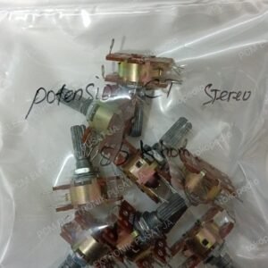 1444 potensio potentiometer volume stereo ct 50k b50k 8pin kaki