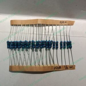 2584 resistor r 1/2w 1/2watt 0.5w 0,5w 0.5 0,5 watt 250r 250ohm japan