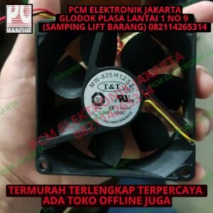 cooling fan kipas pendingin merk mw tnt brushless high speed 12v 8cm