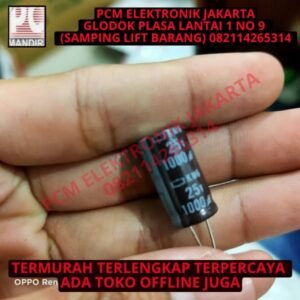 elco 1000uf 25v 1000 uf 25volt 25 v volt nippon chemicon asli