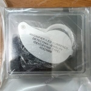 1365 kaca pembesar lup led magnifier currency detecting jewelry