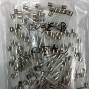 2486 fuse sekering sikring fius 6x30 besar kaca glass 500ma 0.5a