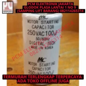 kapasitor capacitor ac starting mc 100mfd 100uf 100 mfd uf 250vac 250v