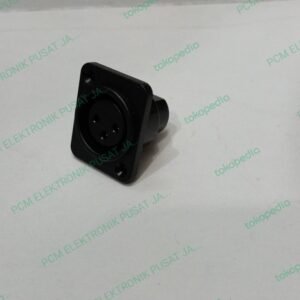 1542 socket soket jack jeck jak jek xlr buat di box body plastik cewek