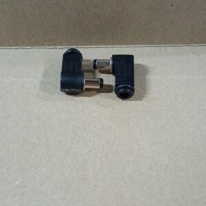 8987 jack kepala konektor jek dc 5.5x2.5 mm tekuk bengkok L male