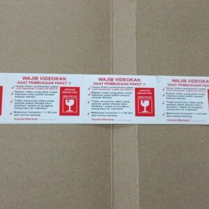 8999 label stiker sticker unboxing paket online isi 100