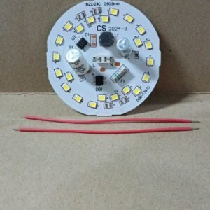 9042 pcb komponen lampu led pln 220v 18w 18watt 18 watt