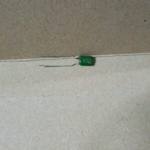 9043 kapasitor capacitor milar mylar hijau 2a822j 2a 822j 8.2nf 8,2nf 8n2