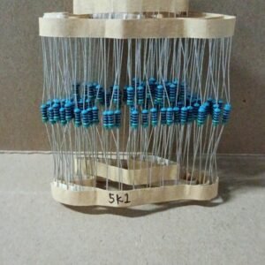 9093 resistor r 1/4w 0.25w 0,25w 5k1 5.1k 5,1k 1persen metal film