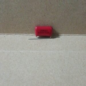 9097 kapasitor capacitor milar mylar merah 104j630v 104j 630v 104 100nf 100 nf