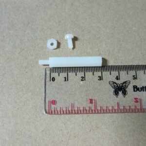 9136 specer speser kaki pcb 3cm 3 cm 30mm 30 mm nylon plastik mur baut set