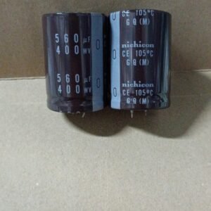 9138 kapasitor elco elko 560uf 560 uf 400v 400wv 400 wv volt nichicon