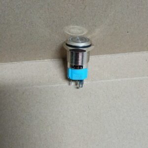 9175 saklar sakelar push on klakson 16mm 16 mm besi lampu led 12v biru