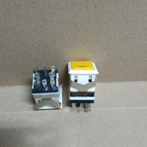 9182 push on off self locking 16x16 8p 8pin 8kaki com no nc lampu led 3v kuning