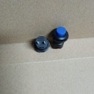 9207 saklar sakelar switch swit push on klakson 12mm 12 mm plastik biru