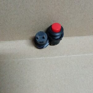 9208 saklar sakelar switch swit push on klakson 12mm 12 mm plastik merah