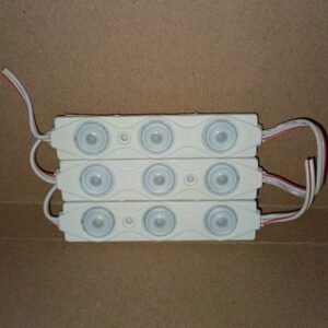 9215 lampu strip backlight led lcd mobil motor truck 3mata 12v putih