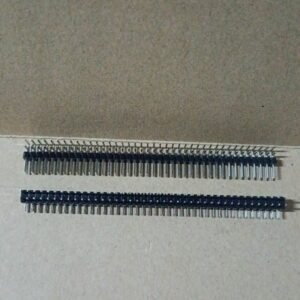 9266 konektor header male tulang ikan double L tekuk bengkok 2x40 2*40 80pin 80p 80 pin