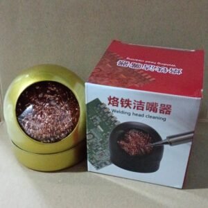 9279 kawat tembaga pembersih mata tip solder plus wadah tatakan