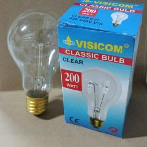 9282 bola lampu bohlam bolham classic bulb visicom 200w 200watt 200 watt