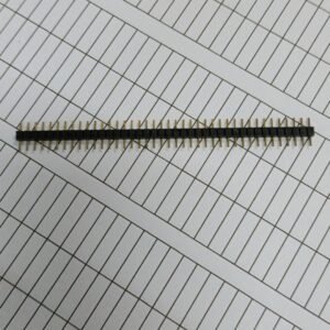 9343 header male 1x40 gold emas tulang ikan hitamnya ditengah di tengah