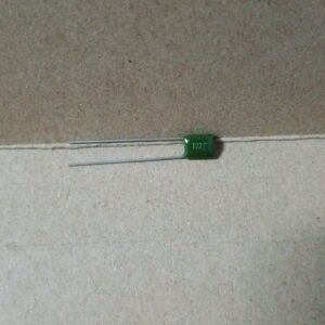 9393 kapasitor capacitor milar mylar hijau green 122j 1.2nf 1,2nf 1,2 1.2 1n2 nf 1200pf 1200 pf